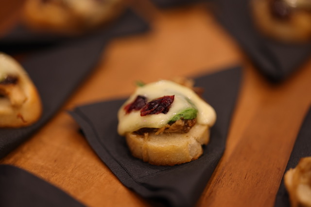 Intimate Private Dinner: Beautifully plated course for an intimate home dining experience